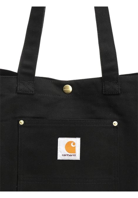 bay tote bag unisex black CARHARTT WIP | I03633389.01